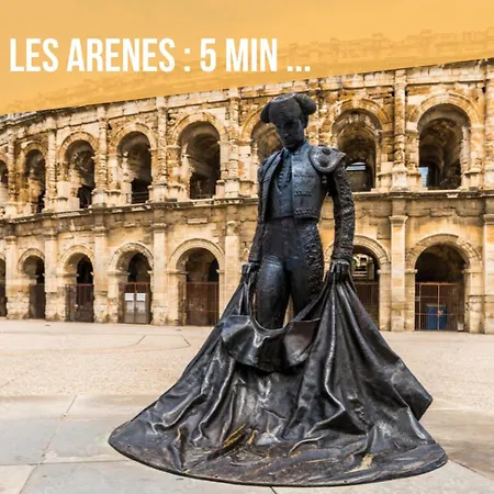 L'ecrin De J Grand T3 Lumineux Balcon 5min Gare Arenes 님